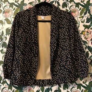 Polka Dot Blazer